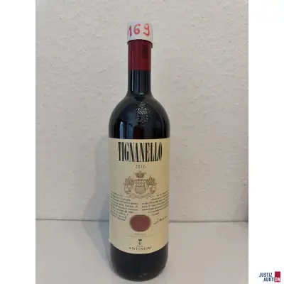 Antinori Tignanello – kavel bij Justiz-Auktion, Leipzig