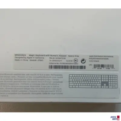 Apple Magic Keyboard – kavel bij Justiz-Auktion, Lüneburg