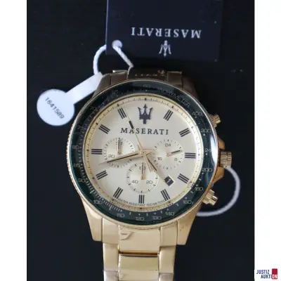 Armbanduhr Maserati Sfida Chronograph – kavel bij Justiz-Auktion, Aachen
