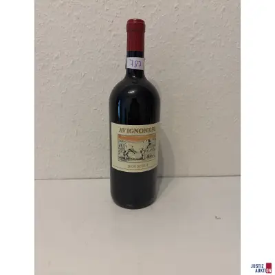 Avignonesi Desiderio Merlot – kavel bij Justiz-Auktion, Leipzig