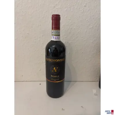 Avignonesi Vino Nobile di Montepulciano – kavel bij Justiz-Auktion, Leipzig