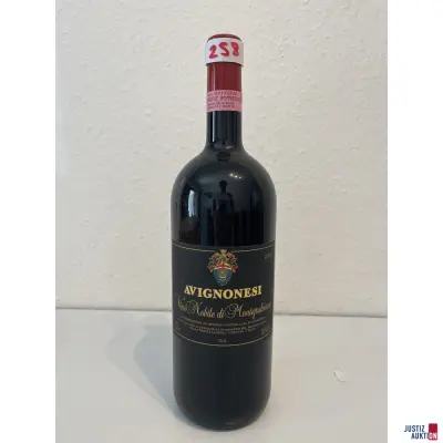 Avignonesi Vino Nobile di Montepulciano – kavel bij Justiz-Auktion, Leipzig