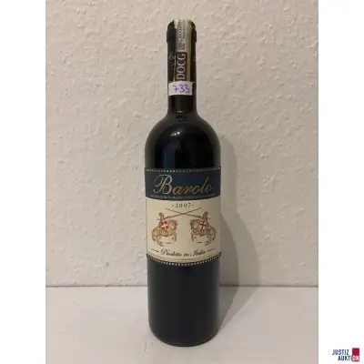 Barolo Prodotto – kavel bij Justiz-Auktion, Leipzig