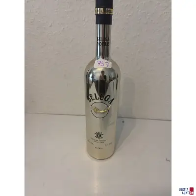 Beluga Celebration Mariinsk Distillery Vodka – kavel bij Justiz-Auktion, Leipzig