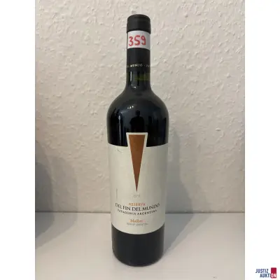 Bodega del Fin del Mundo Reserva Malbec – kavel bij Justiz-Auktion, Leipzig