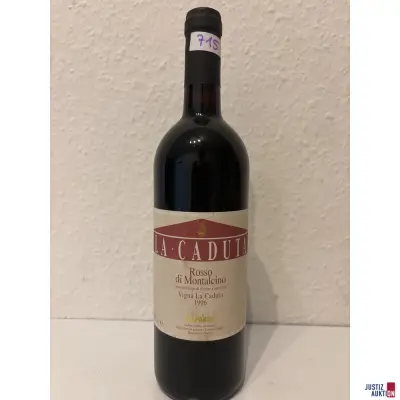 Caparzo La Caduta Rosso di Montalcino – kavel bij Justiz-Auktion, Leipzig