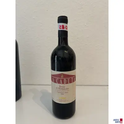 Caparzo La Caduta Rosso di Montalcino – kavel bij Justiz-Auktion, Leipzig