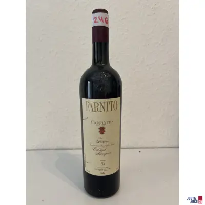 Carpineto Farnito Cabernet Sauvignon Toscana – kavel bij Justiz-Auktion, Leipzig