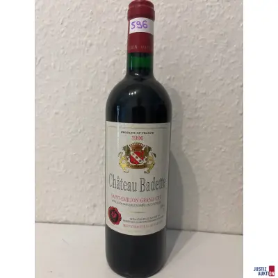 Chateau Badette Saint-Emilion Grand Cru – kavel bij Justiz-Auktion, Leipzig