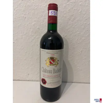 Chateau Badette Saint-Emilion Grand Cru – kavel bij Justiz-Auktion, Leipzig