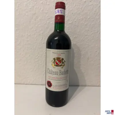 Chateau Badette Saint-Emilion Grand Cru – kavel bij Justiz-Auktion, Leipzig