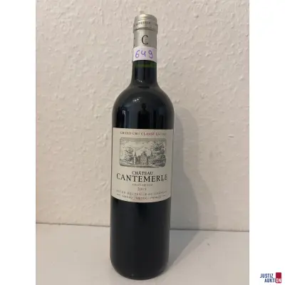 Chateau Cantemerle Haut-Medoc (Grand Cru Classe) – kavel bij Justiz-Auktion, Leipzig