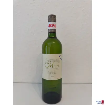 Chateau de Millet Colombard Ugni Blanc – kavel bij Justiz-Auktion, Leipzig