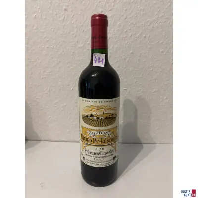 Chateau Grand-Pey-Lescours Saint-Emilion – kavel bij Justiz-Auktion, Leipzig