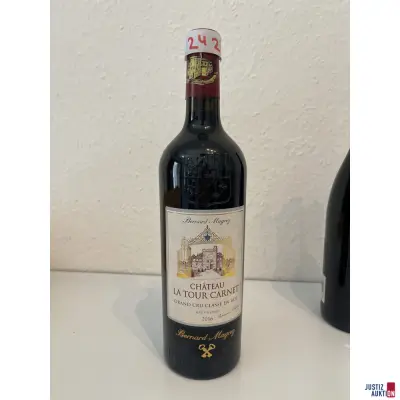 Chateau la Tour Carnet Haut-Medoc (Grand Cru Classe) – kavel bij Justiz-Auktion, Leipzig