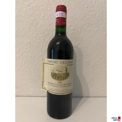 Chateau Laclaverie Frances Cotes de Bordeaux Rouge – kavel bij Justiz-Auktion, Leipzig