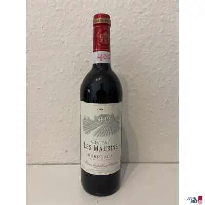 Chateau Les Maurins Bordeaux – kavel bij Justiz-Auktion, Leipzig