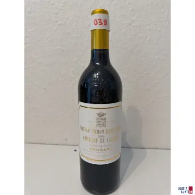 Chateau Pichon Longueville Comtesse de Lalande – kavel bij Justiz-Auktion, Leipzig