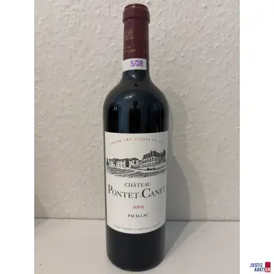 Chateau Pontet-Canet Pauillac (Grand Cru Classe) – kavel bij Justiz-Auktion, Leipzig