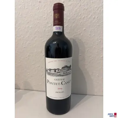 Chateau Pontet-Canet Pauillac (Grand Cru Classe) – kavel bij Justiz-Auktion, Leipzig