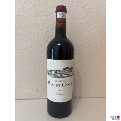 Chateau Pontet-Canet Pauillac (Grand Cru Classe) – kavel bij Justiz-Auktion, Leipzig