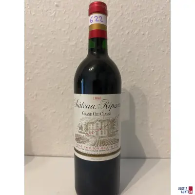 Chateau Ripeau Saint-Emilion Grand Cru (Grand Cru Clas – kavel bij Justiz-Auktion, Leipzig
