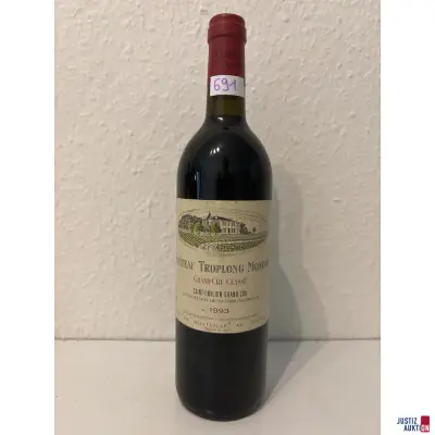 Chateau Troplong Mondot Saint-Emilion Grand Cru – kavel bij Justiz-Auktion, Leipzig