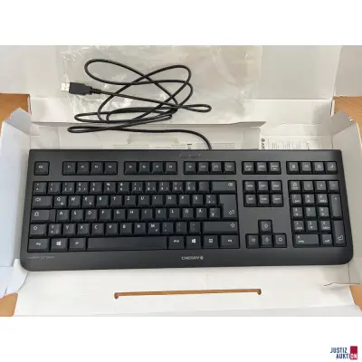 Cherry Tastatur schwarz – kavel bij Justiz-Auktion, Augsburg