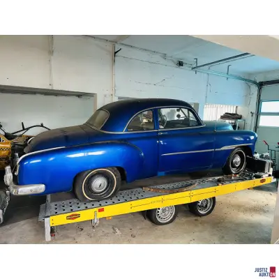 Chevrolet Styleline De Luxe Sport Coupe – kavel bij Justiz-Auktion, Bramsche-Ueffeln