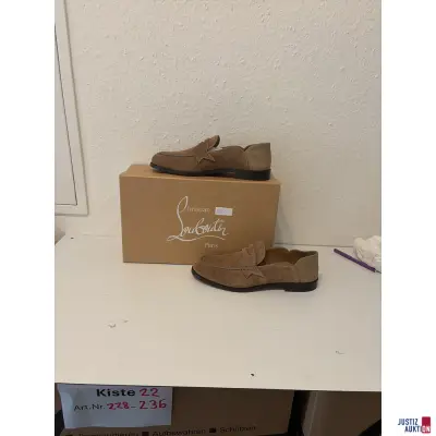 Christian Louboutin "Penny No Back" Loafers 42,5 – kavel bij Justiz-Auktion, Leipzig