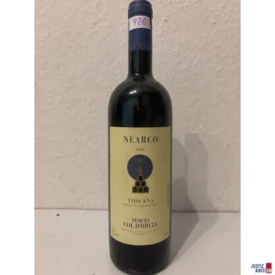 Col d'Orcia Toscana Nearco – kavel bij Justiz-Auktion, Leipzig