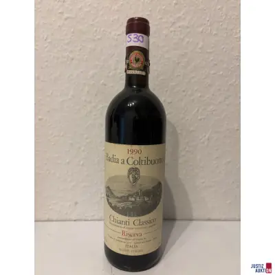 Coltibuono Chianti Classico Riserva – kavel bij Justiz-Auktion, Leipzig