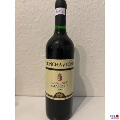Concha y Toro Cabernet Sauvignon – kavel bij Justiz-Auktion, Leipzig