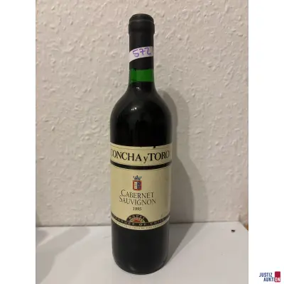 Concha y Toro Cabernet Sauvignon – kavel bij Justiz-Auktion, Leipzig