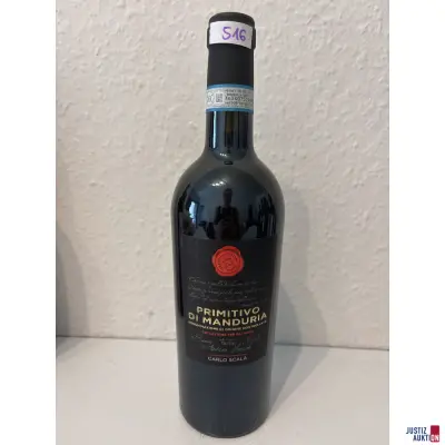 Conte di Campiano Carlo Scala Primitivo di Manduria – kavel bij Justiz-Auktion, Leipzig
