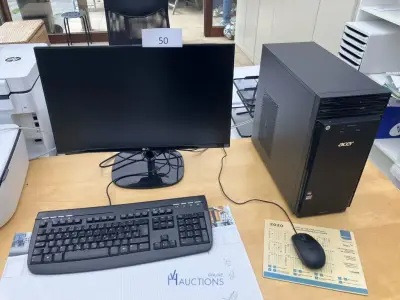 Computeropstelling ACER – kavel bij VH Auctions