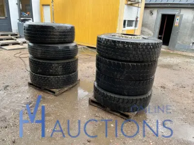 8 trekkerbanden – kavel bij VH Auctions