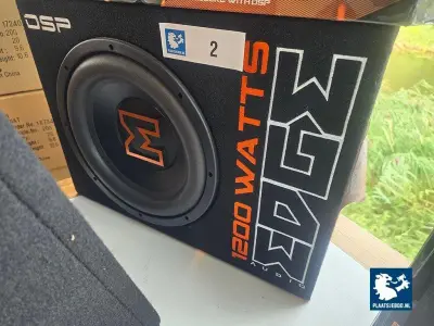 1 x Edge Actieve subwoofer met DSP 400 Watt – kavel bij Plaats Je Bod, Heerhugowaard