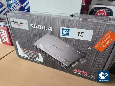 1 x Excalibur 4 kanaals versterker, 4 x 60 Watt – kavel bij Plaats Je Bod, Heerhugowaard