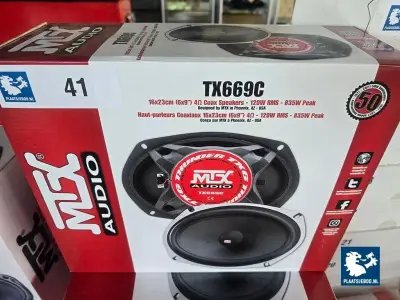 1 x MTX ovale 2 weg speakers 120 Watt RMS – kavel bij Plaats Je Bod, Heerhugowaard