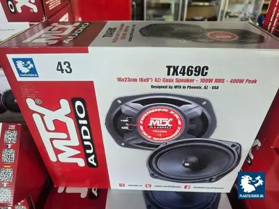 1 x MTX ovale 2 weg speakers 100 Watt RMS – kavel bij Plaats Je Bod, Heerhugowaard