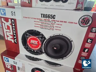 1 x MTX ronde speakerset 90 Watt RMS – kavel bij Plaats Je Bod, Heerhugowaard