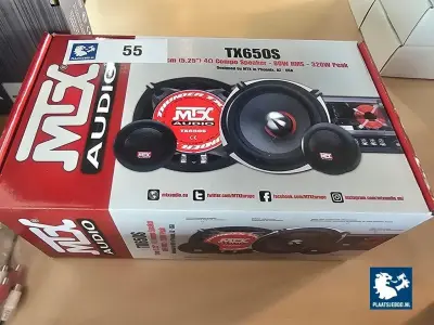 1 x MTX ronde speakerset 80 Watt RMS – kavel bij Plaats Je Bod, Heerhugowaard