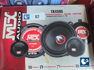 4 x Diverse MTX speakersets – kavel bij Plaats Je Bod, Heerhugowaard