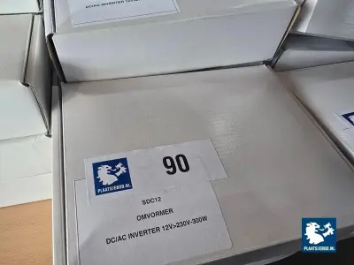 5 x Omvormers 12-230 Volt, 300 Watt – kavel bij Plaats Je Bod, Heerhugowaard