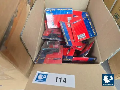 1 x Partij diverse Goldplated Caliber audio toebehoren – kavel bij Plaats Je Bod, Heerhugowaard