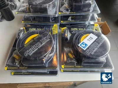 10 x Ground Zero kabelsets – kavel bij Plaats Je Bod, Heerhugowaard