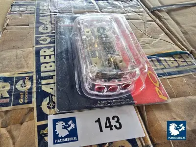 150 x Caliber Goldplated zekeringhouders – kavel bij Plaats Je Bod, Heerhugowaard