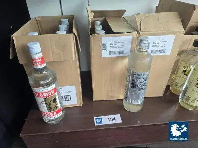 1 x Partij diverse drank met de stelling – kavel bij Plaats Je Bod, Heerhugowaard