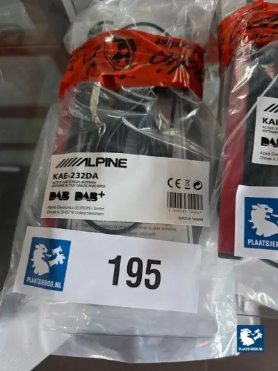 5 x Alpine actieve DAB/ DAB+ raamantenne – kavel bij Plaats Je Bod, Heerhugowaard